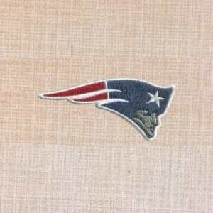 New England Patriots Logo Embroidered Iron On Patch