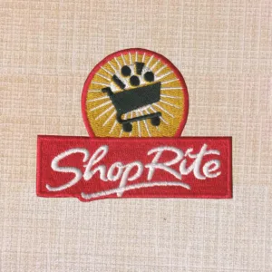 ShopRite Logo Embroidered Iron On Patch