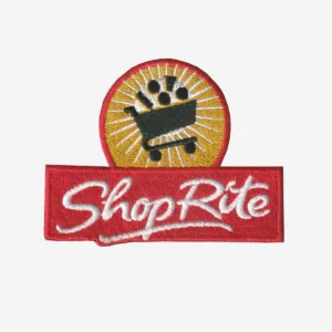 ShopRite Logo Embroidered Iron On Patch