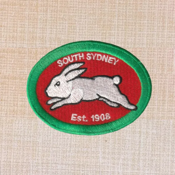 South Sydney Rabbitohs Logo Embroidered Iron On Patch
