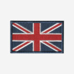 United Kingdom Flag Embroidered Iron On Patch
