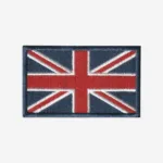 United Kingdom Flag Embroidered Iron On Patch