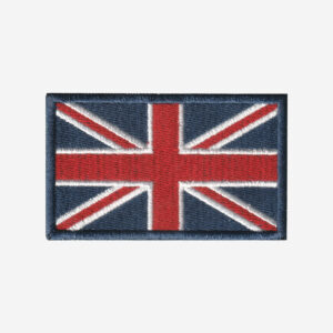 United Kingdom Flag Embroidered Iron On Patch