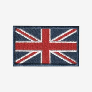 United Kingdom Flag Embroidered Iron On Patch