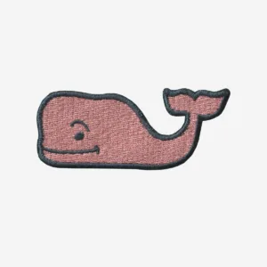 Vineyard Vines Logo Embroidered Iron On Patch