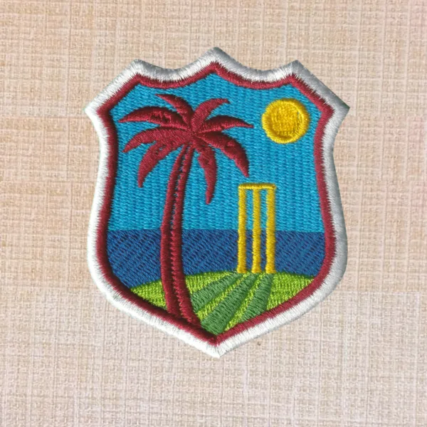 West Indies Cricket Team Logo Embroidered Iron On Patches