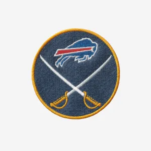 Buffalo Sabres and Bills Logo Embroidered Iron On Patch