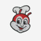 Jollibee Logo Embroidered Iron On Patch