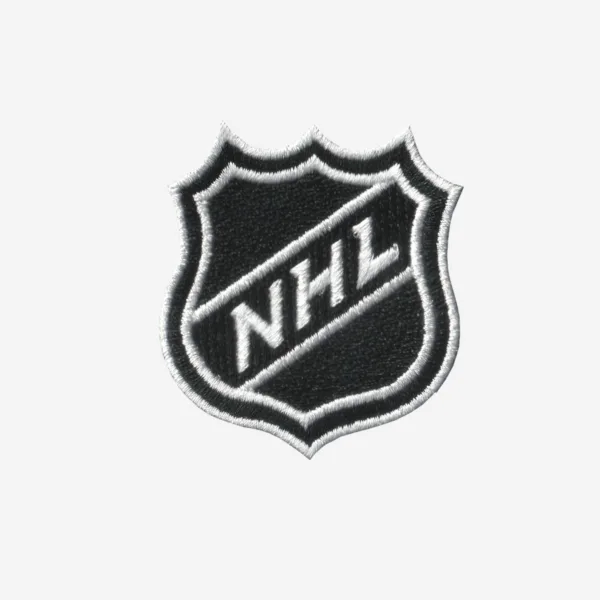 NHL Logo Embroidered Iron On Patch NHL Logo Embroidered Iron On Patch