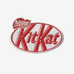Nestle Kitkat Logo Embroidered Iron On Patch