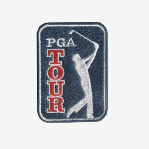 PGA Tour Logo Embroidered Iron On Patch
