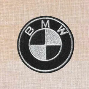 BMW Logo Embroidered Iron On Patch