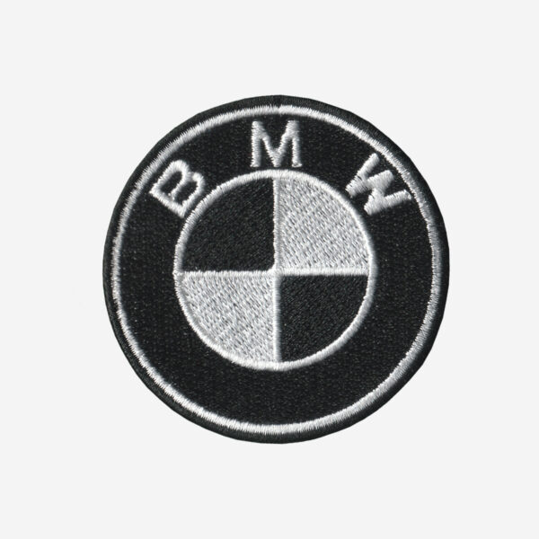 BMW Logo Embroidered Iron On Patch BMW Logo Embroidered Iron On Patch