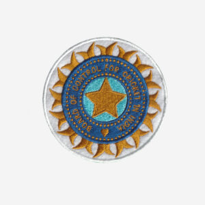 Board of Control Cricket in India Logo Embroidered Iron On Patch