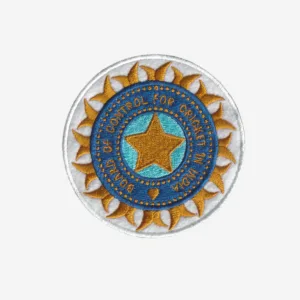 Board of Control Cricket in India Logo Embroidered Iron On Patch