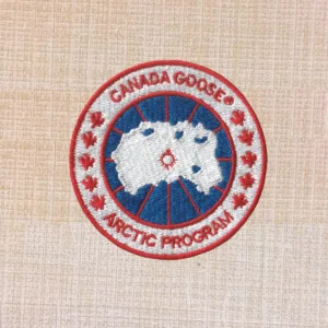 Canada Goose Logo Embroidered Iron On Patch