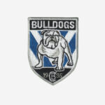 Canterbury Bulldogs NRL Logo Embroidered Iron On Patch