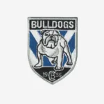 Canterbury Bulldogs NRL Logo Embroidered Iron On Patch