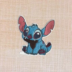 Disney Cute Stitch Embroidered Iron On Patch