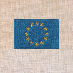 Europe Flag Embroidered Iron On Patch