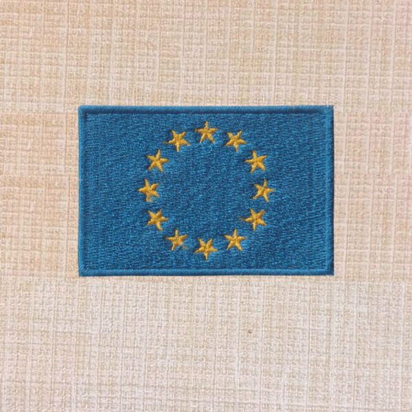 Europe Flag Embroidered Iron On Patch