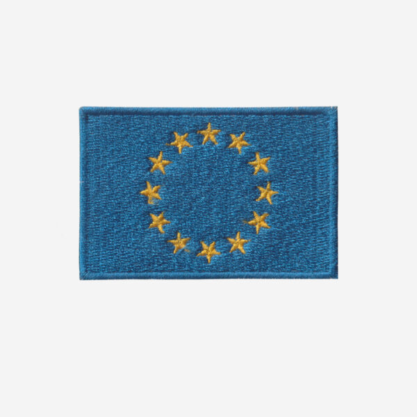 Europe Flag Embroidered Iron On Patch Europe Flag Embroidered Iron On Patch