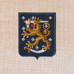 Finland 2025 Nations Face-Off Logo Embroidered Iron On Patch