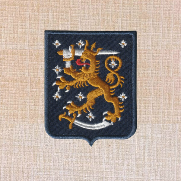 Finland 2025 Nations Face-Off Logo Embroidered Iron On Patch