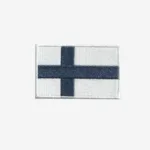 Finland Flag Embroidered Iron On Patch