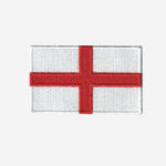 Flag of England Embroidered Iron On Patch