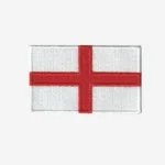 Flag of England Embroidered Iron On Patch