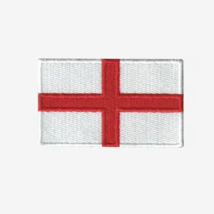 Flag of England Embroidered Iron On Patch