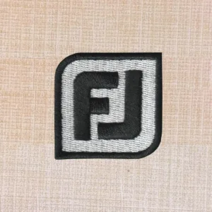 Footjoy Logo Embroidered Iron On Patch