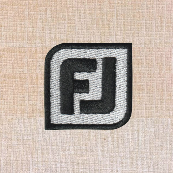 Footjoy Logo Embroidered Iron On Patch