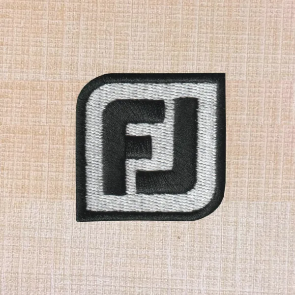 Footjoy Logo Embroidered Iron On Patch