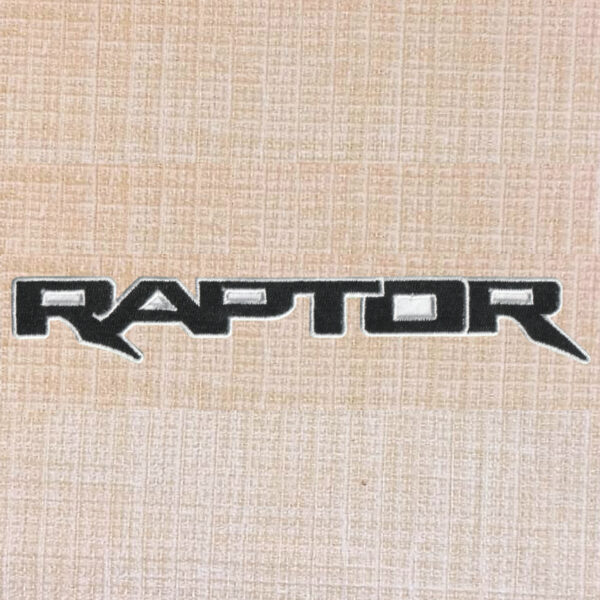 Ford Raptor Logo Embroidered Iron On Patch