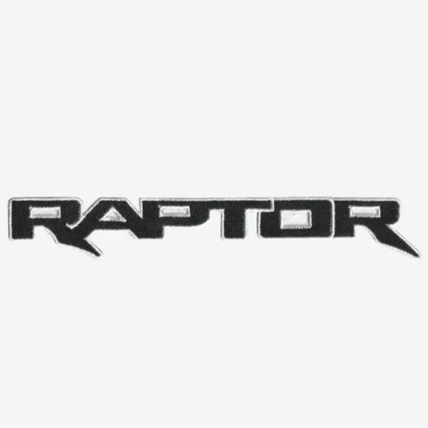 Ford Raptor Logo Embroidered Iron On Patch Ford Raptor Logo Embroidered Iron On Patch