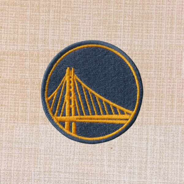 Golden State Warriors Logo Embroidered Iron On Patch