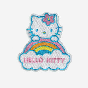 Hello Kitty 5 Embroidered Iron On Patch