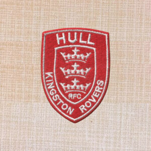 Hull Kingston Rovers Logo Embroidered Iron On Patch - Image 2