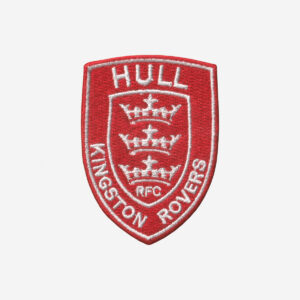 Hull Kingston Rovers Logo Embroidered Iron On Patch