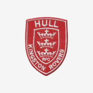 Hull Kingston Rovers Logo Embroidered Iron On Patch
