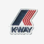 K-Way Logo Embroidered Iron On Patch