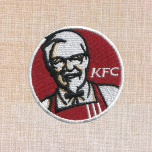 KFC Logo Embroidered Iron On Patch - Image 2