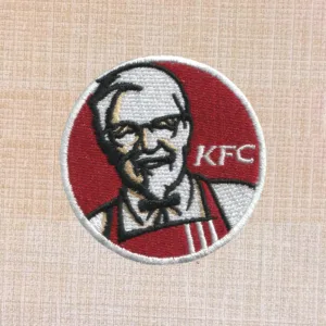 KFC Logo Embroidered Iron On Patch - Image 2