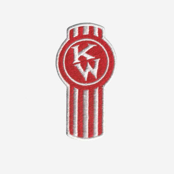 Kenworth Truck Logo Embroidered Iron On Patch Kenworth Truck Logo Embroidered Iron On Patch