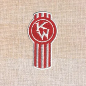 Kenworth Truck Logo Embroidered Iron On Patch - Image 3