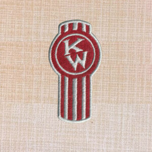 Kenworth Truck Logo Embroidered Iron On Patch - Image 2