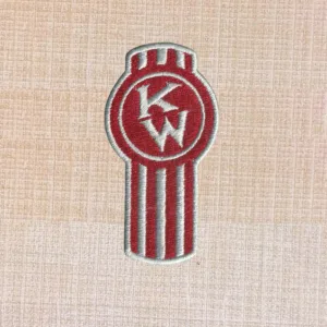 Kenworth Truck Logo Embroidered Iron On Patch - Image 2