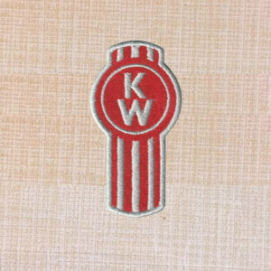 Kenworth Truck Logo Embroidered Iron On Patch - Image 2